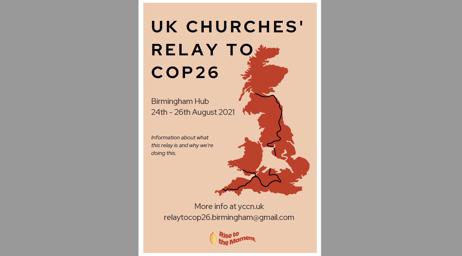 Relay to COP26: Multi-faith Blessing