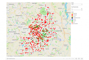 BCF Footsteps Faith Community Map