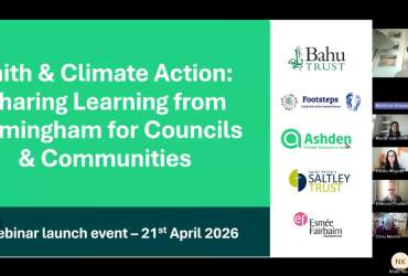 Faith & Climate Action: Sharing learning from Birmingham for councils and communities